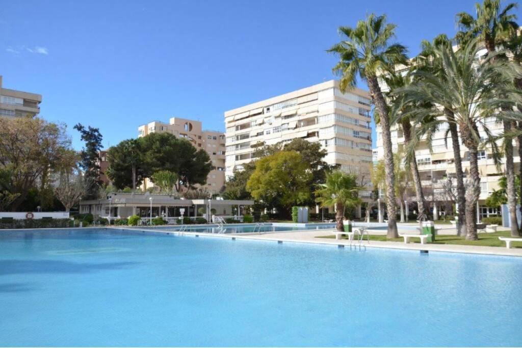 Garden Apartment With Pool And Ac Alicante Buitenkant foto