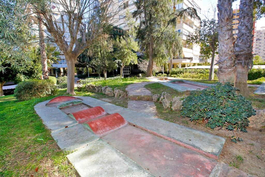 Garden Apartment With Pool And Ac Alicante Buitenkant foto