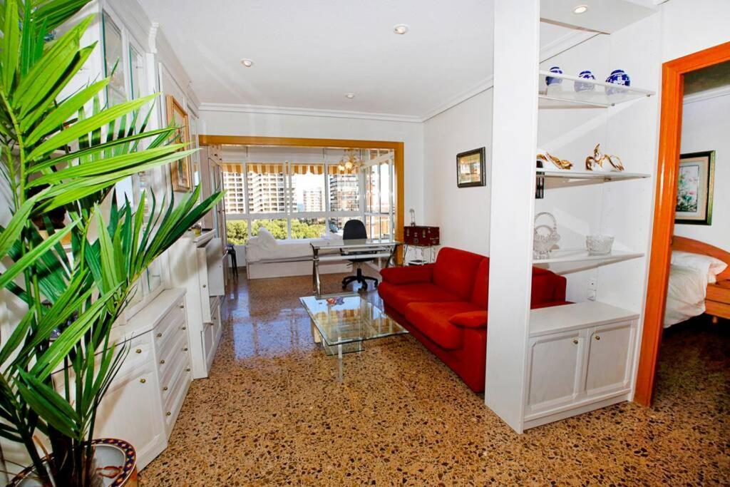 Garden Apartment With Pool And Ac Alicante Buitenkant foto